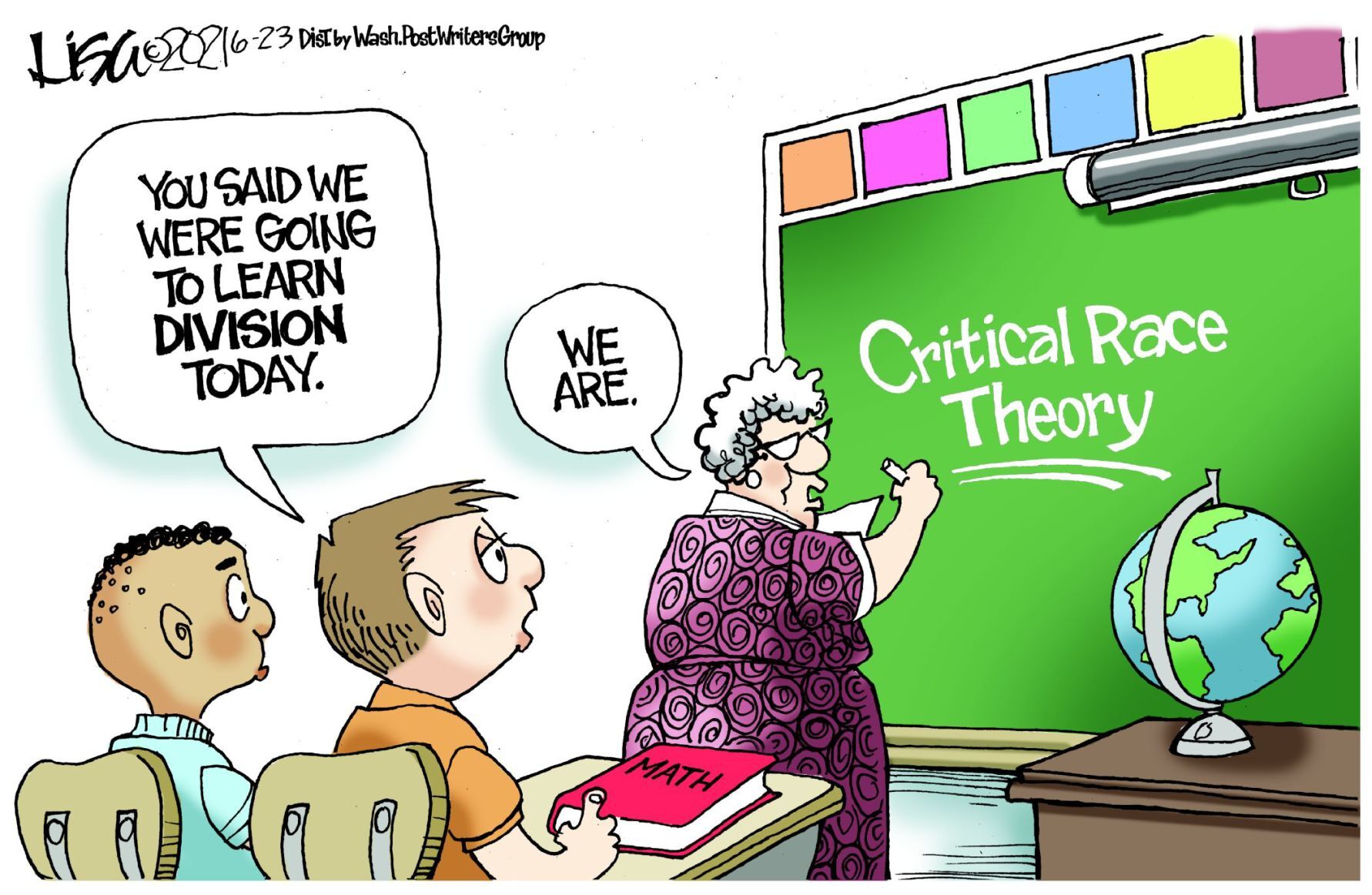 Lisa Benson cartoon